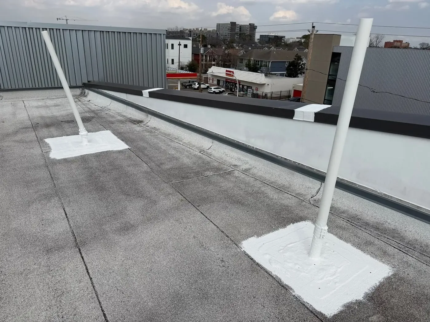 Commercial Roof Membrane Puncture Repair in Murrieta, CA