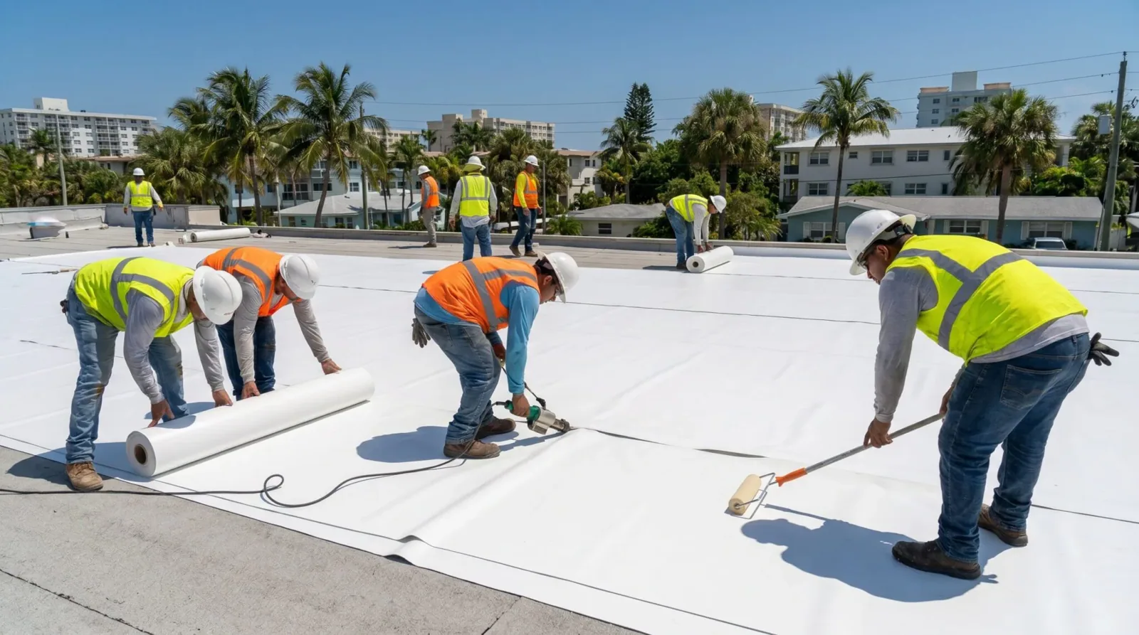 TPO roof system TPO roof system