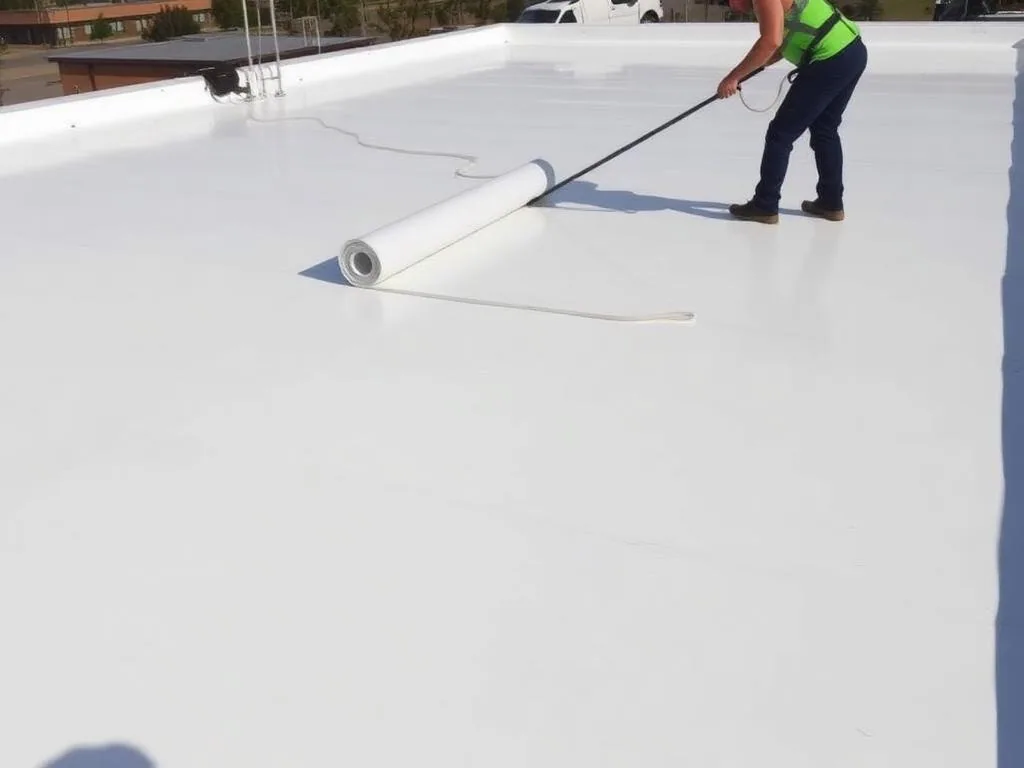 Commercial Roof Coating Restoration